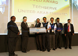 Techserve receives triple awards for customer care